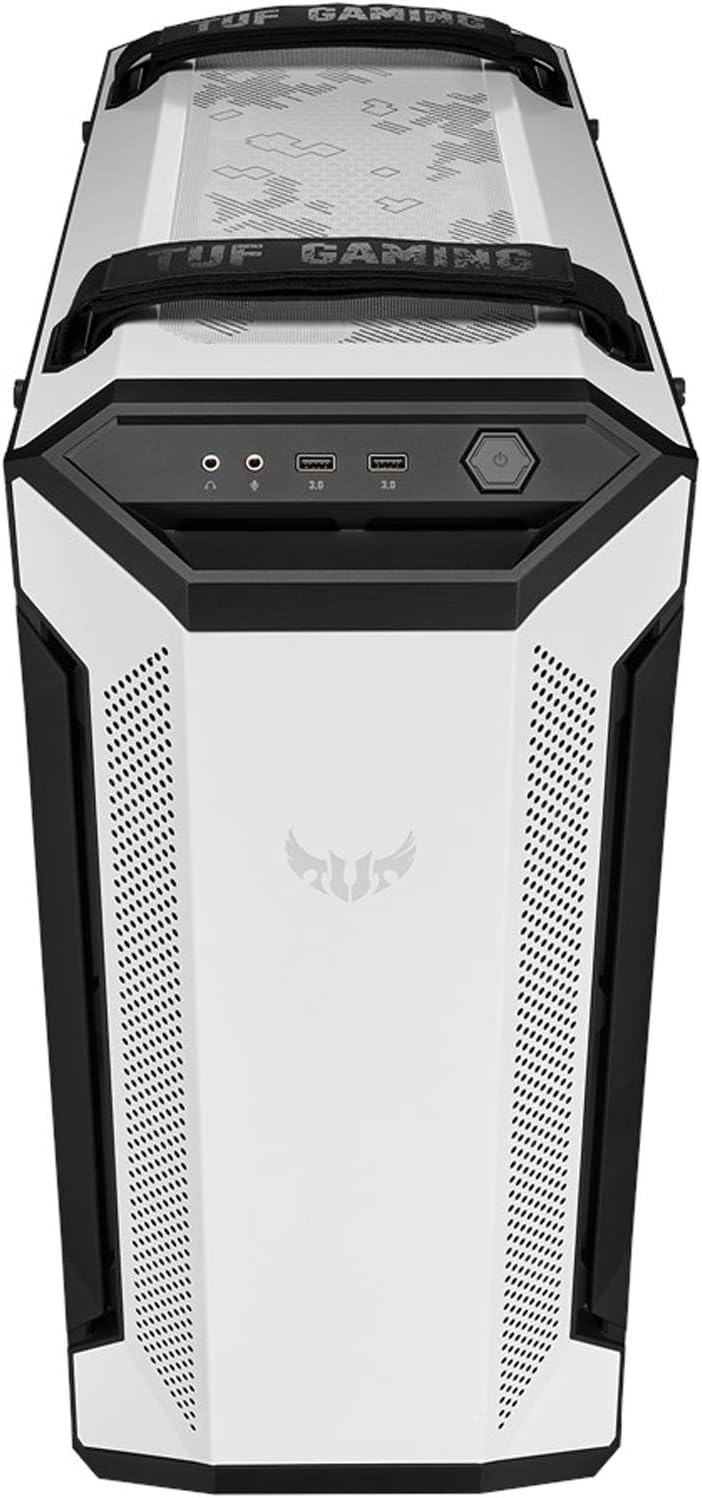 ASUS TUF Gaming GT501 White Edition EATX , tempered-glass side panel RGB GAMING CASE ASUS TUF Gaming GT501 White Edition EATX , tempered-glass side panel RGB GAMING CASE